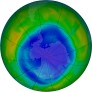 Antarctic Ozone 2011-08-26